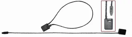 Snur Sigili, lungime 19 cm, negru (1.000 bucati/punga)
