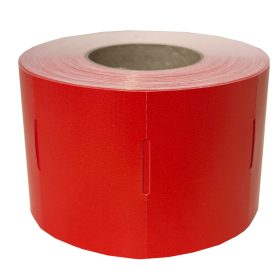   Polccímke 40x55mm Hőpapír Prémium Kartoncímke PIROS 600db/tek.