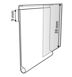 ȘINĂ DE PREȚ AUTOADEZIVĂ 1000/52MM TRANSPARENT