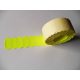 25x16 Árazószalag FLUO CITROMSÁRGA