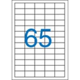   Victoria A4 Etikett, univerzális, 38x21,2 mm, 6500 etikett/csomag (LCV11364)