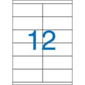   Victoria A4 Etikett, univerzális, 105x48 mm, 1200 etikett/csomag (LCV11373)