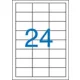 Victoria A4 Etikett, univerzális, 64,6x33,8 mm, 2400 etikett/csomag (LCV11368)