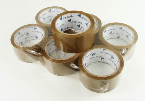 Csomagolószalag, 50mm x 60m, VICTORIA FACILITY, barna