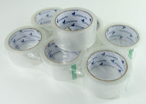 Csomagolószalag, 50mm x 60m, VICTORIA FACILITY, átlátszó