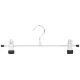 30cm Umeras clips din metal pentru fuste, pantaloni, culoare argintiu