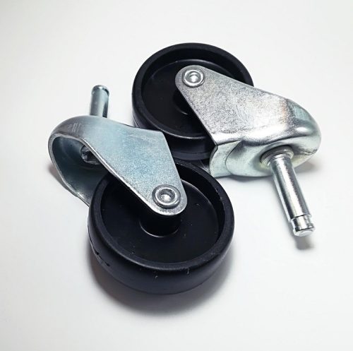 122cm stender metalic profesional de umerașe pentru haine, culoare neagră