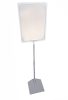 Stand reglabil telescopic, cu rama plastic, format A4, tija reglabila in inaltime: 30-60cm