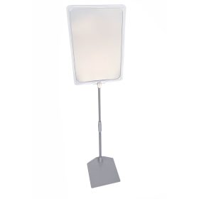   Stand reglabil telescopic, cu rama plastic, format A4, tija reglabila in inaltime: 30-60cm