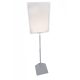 Stand reglabil telescopic, cu rama plastic, format A4, tija reglabila in inaltime: 30-60cm