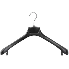  45,5cm Umerase din plastic fara bara, 5,1 cm grosime la umar, Culoare Negru