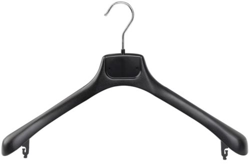 45,5cm Umerase din plastic fara bara, 5,1 cm grosime la umar, Culoare Negru