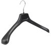 45,5cm Umerase din plastic fara bara, 5,1 cm grosime la umar, Culoare Negru
