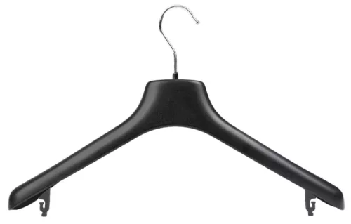 45,5cm Umerase din plastic fara bara, 5,1 cm grosime la umar, Culoare Negru