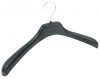 42cm Umerase din plastic fara bara, 3,5 cm grosime la umar, Culoare Negru