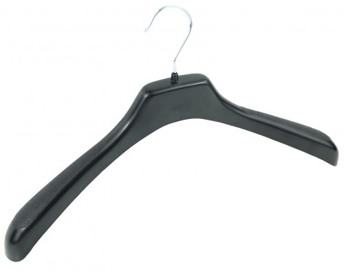 42cm Umerase din plastic fara bara, 3,5 cm grosime la umar, Culoare Negru