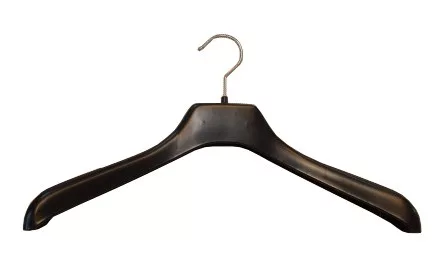 42cm Umerase din plastic fara bara, 3,5 cm grosime la umar, Culoare Negru