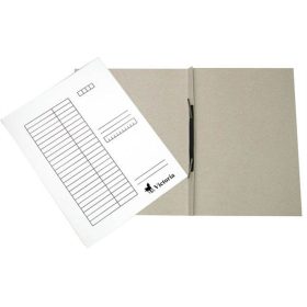 Gyorsfűző, karton, A4, VICTORIA, fehér