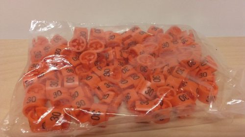 30 Méretjelölő vállfára