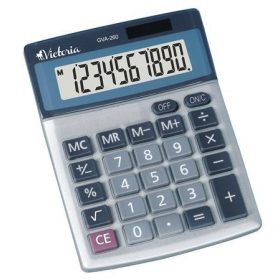   Számológép, asztali, 10 számjegy, VICTORIA OFFICE, "GVA-260"